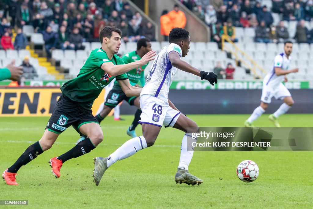 SOCCER JPL D23 CERCLE BRUGGE VS ANDERLECHT