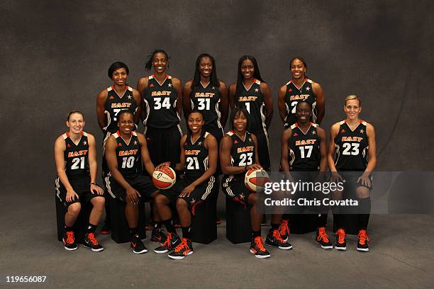 Courtney Vandersloot, Angel McCoughtry, Epiphanny Prince, Sylvia Fowles, Renee Montgomery, Tina Charles, Cappie Pondexter, Crystal Langhorne, Essence...