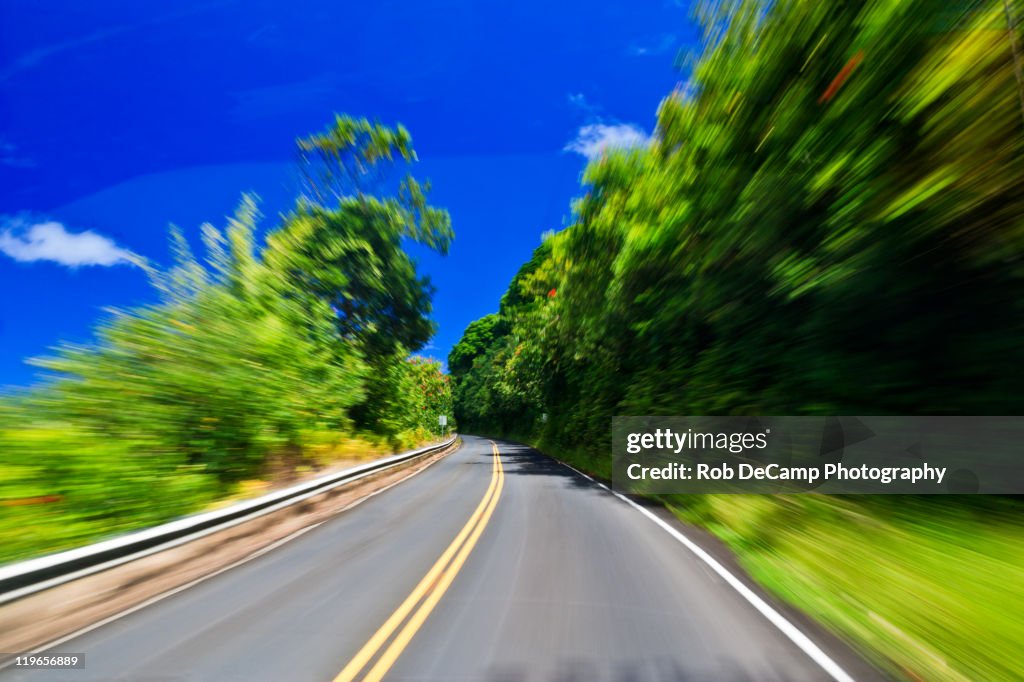 Road blur