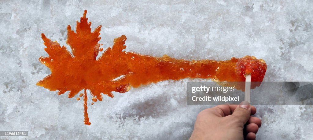 Maple Taffy Leaf