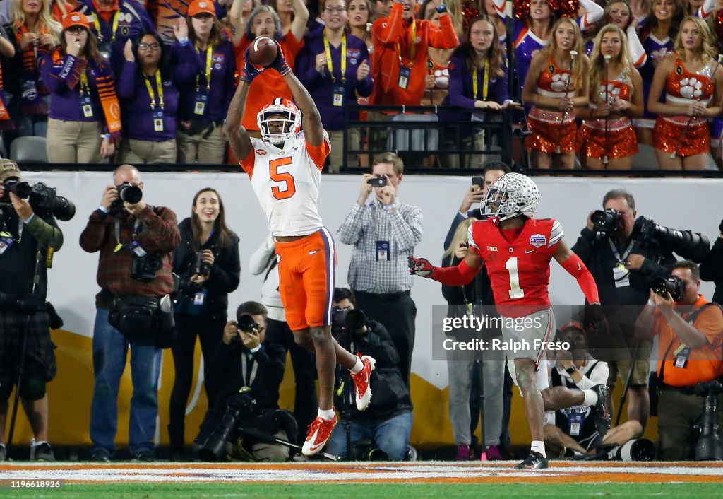College Football Playoff Semifinal at the PlayStation Fiesta Bowl - Clemson v Ohio State