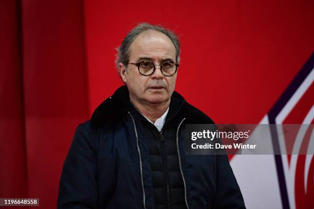 Lille sporting director Luis CAMPOS during the Ligue 1 match between Lille and Paris at Stade Pierre Mauroy on January 26, 2020 in Lille, France.