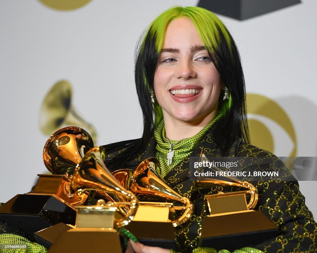 US-ENTERTAINMENT-MUSIC-GRAMMY-PRESS ROOM