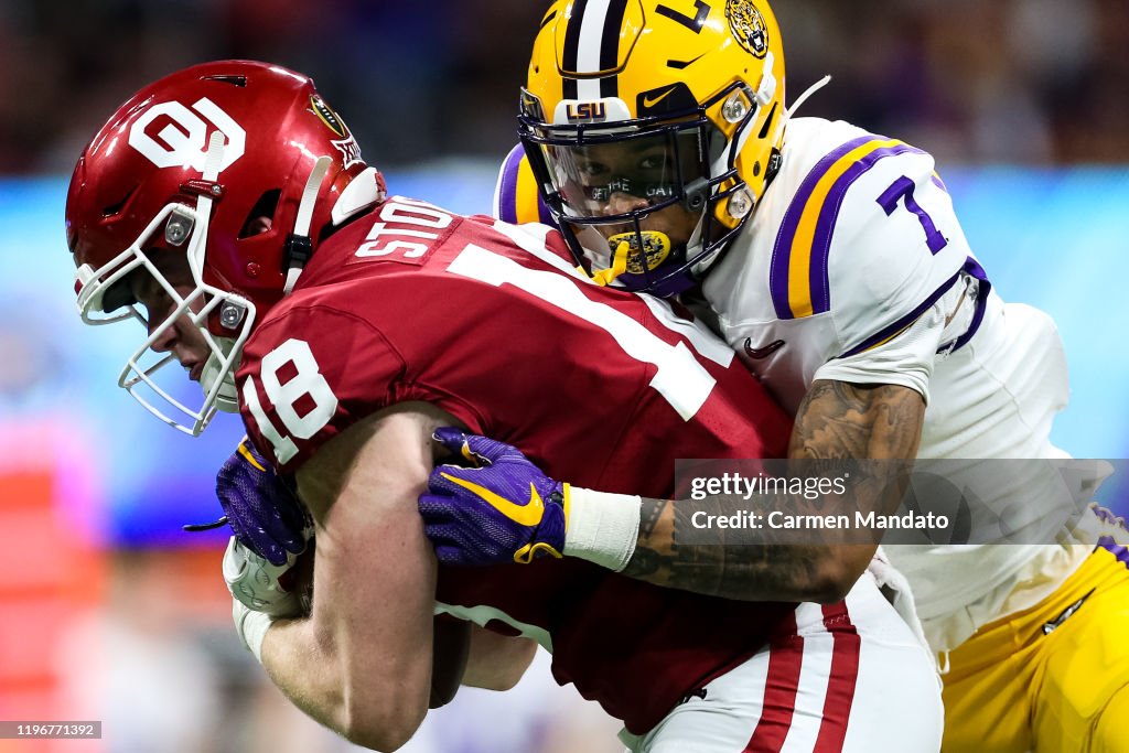 College Football Playoff Semifinal at the Chick-fil-A Peach Bowl - LSU v Oklahoma