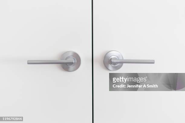 door handles - close door stock pictures, royalty-free photos & images