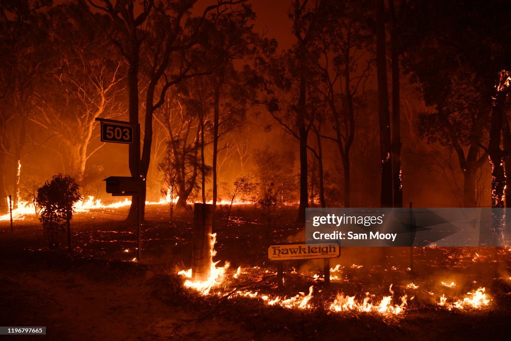 NSW Firefighters On High Alert Ahead Of New Year's Eve Fireworks Display