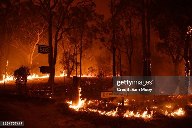 General scenes near the the town of Sussex Inlet on December 31, 2019 in Sydney, Australia. More than 1500 firefighters are currently battling more...