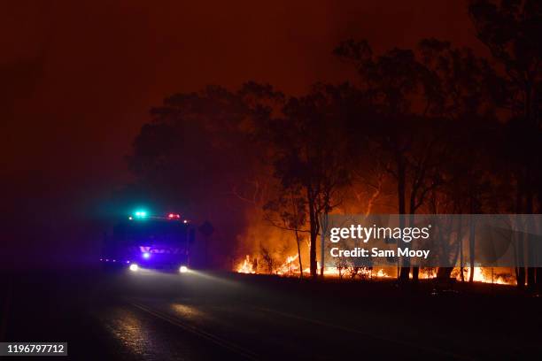 General scenes near the the town of Sussex Inlet on December 31, 2019 in Sydney, Australia. More than 1500 firefighters are currently battling more...