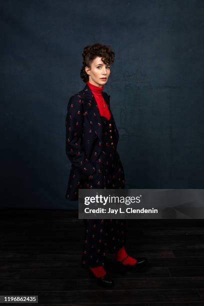 Writer/director Miranda July from 'Kajillionaire' is photographed in the L.A. Times Studio at the Sundance Film Festival on January 25, 2020 in Park...