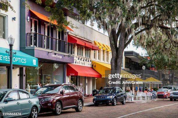 Upscale shops along Park Avenue.