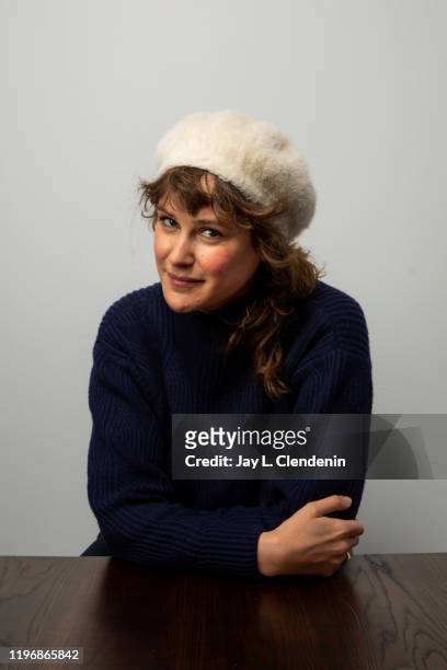 Actre Carla Juri from 'Amulet' is photographed in the L.A. Times Studio at the Sundance Film Festival on January 26, 2020 in Park City, Utah....