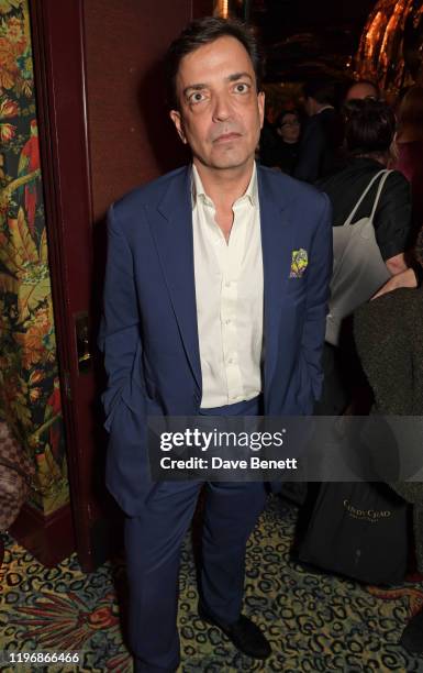 James Henderson attends the 'Country & Town House: Great British Brands' party at Annabel's on January 27, 2020 in London, England.