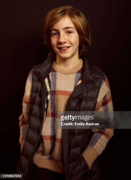 Charlie Shotwell from The Nest poses for a portrait at the Pizza Hut Lounge on January 26, 2020 in Park City, Utah.