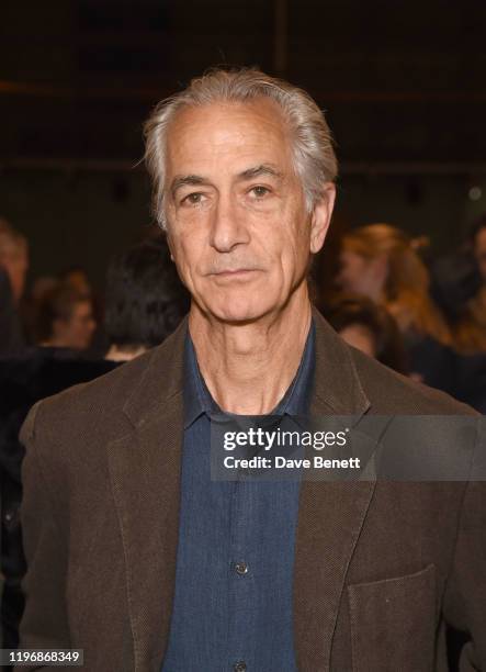 David Strathairn attends a special one-night only performance of "Remember This: The Lesson Of Jan Karski" starring David Strathairn at Queen Mary...