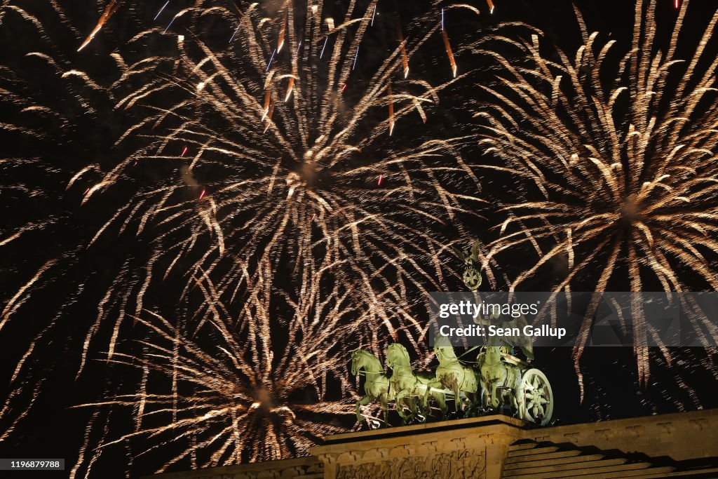 Berlin Celebrates New Year's Eve