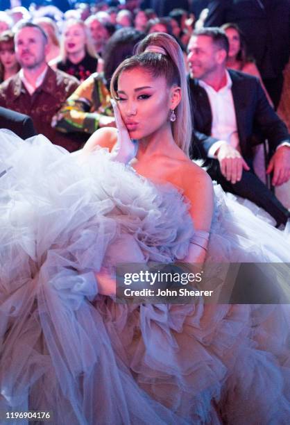 Ariana Grande attends the 62nd Annual GRAMMY Awards on January 26, 2020 in Los Angeles, California.