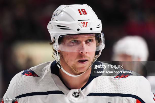 Look on Washington Capitals center Nicklas Backstrom during the Washington Capitals versus the Montreal Canadiens game on January 27 at Bell Centre...