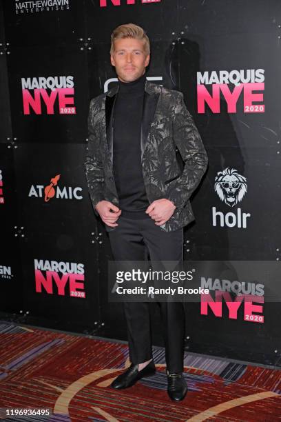 Bravo's Summer House actor C Kyle Cook attends Marquis NYE 2020 at The New York Marriott Marquis on December 31, 2019 in New York City.