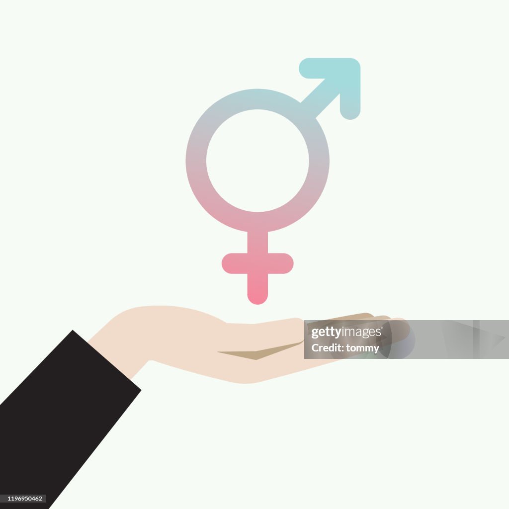 Mtf Hand Sign Hand Holding A Transgender Symbol High-Res Vector Graphic - Getty Images