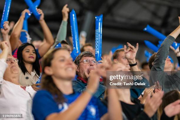 Cheering Definition 276 Sports Audience Cheering Hands Stock Photos, High-Res Pictures, and ...