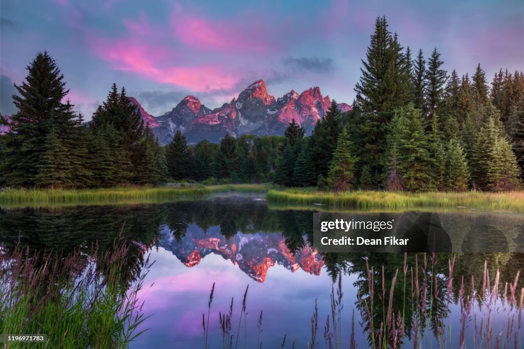 Sunrise at Schwabacher's Landing