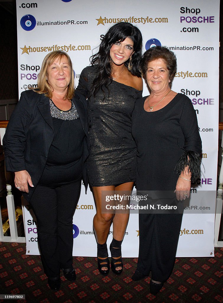 Antonia Teresa Giudice and Filomena Giudice attend the Posche