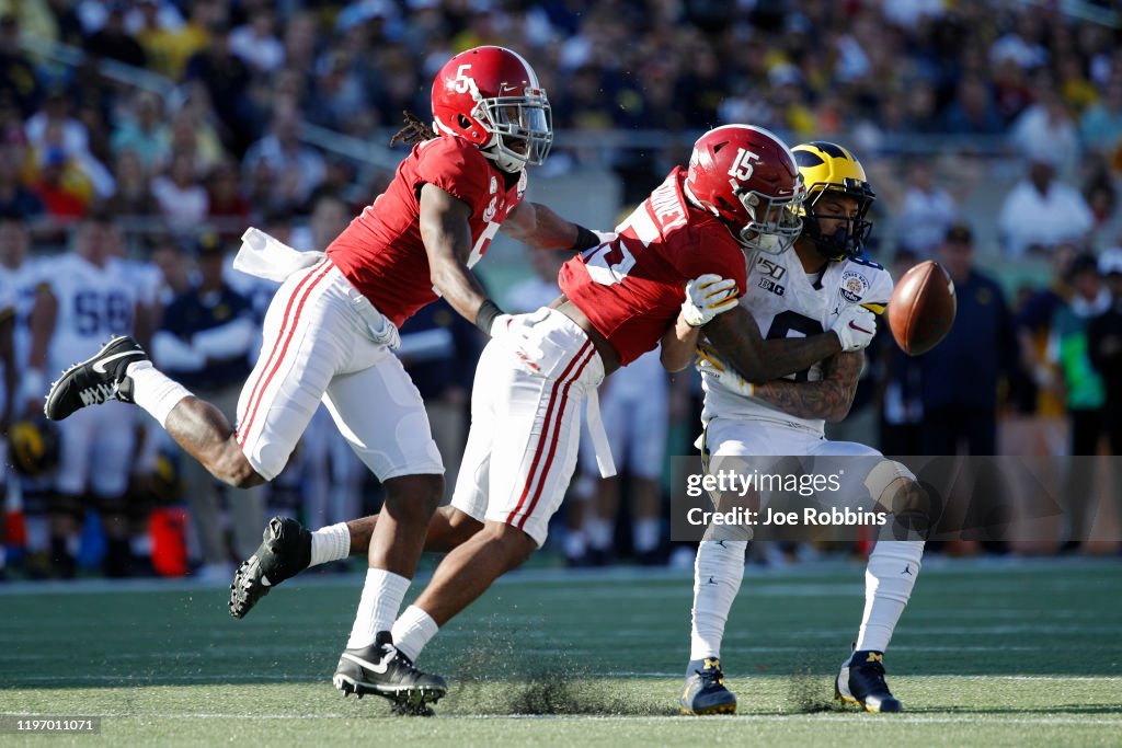 Vrbo Citrus Bowl - Michigan v Alabama