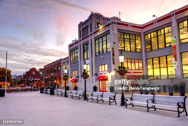 old town alexandria waterfront - alexandria stock pictures, royalty-free photos & images