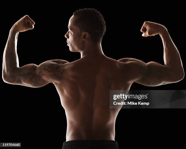 1,273 Muscular Man Back View Stock Photos, High-Res Pictures, and ...