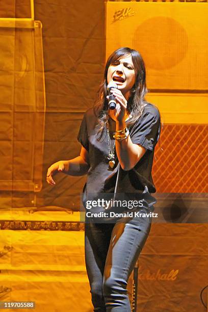Michelle Branch performs at the Tropicana Casino on July 23, 2011 in Atlantic City, New Jersey.