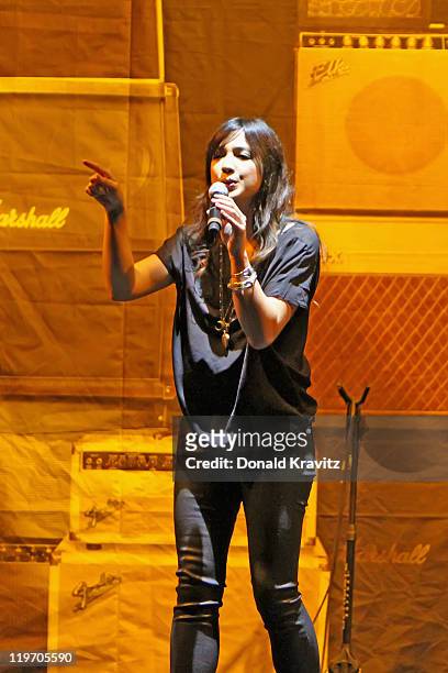 Michelle Branch performs at the Tropicana Casino on July 23, 2011 in Atlantic City, New Jersey.