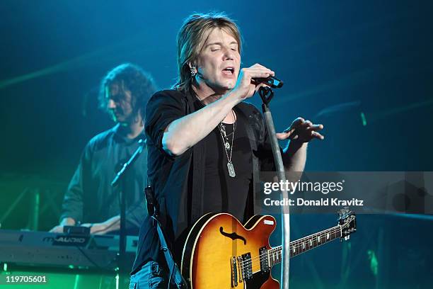 Goo Goo Dolls lead singer John Rzeznik performs at the Tropicana Casino on July 23, 2011 in Atlantic City, New Jersey.