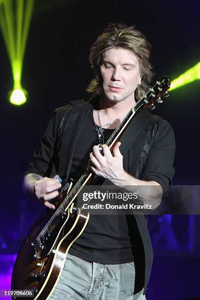 Goo Goo Dolls lead singer John Rzeznik performs at the Tropicana Casino on July 23, 2011 in Atlantic City, New Jersey.