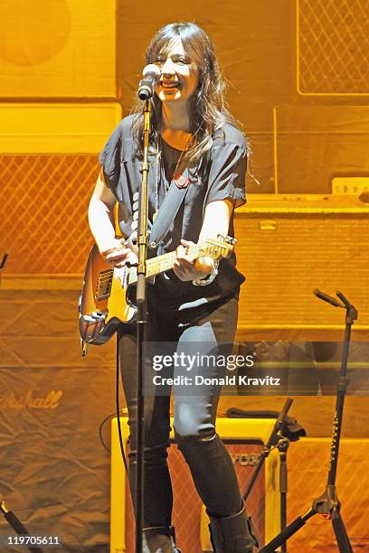 Michelle Branch performs at the Tropicana Casino on July 23, 2011 in Atlantic City, New Jersey.