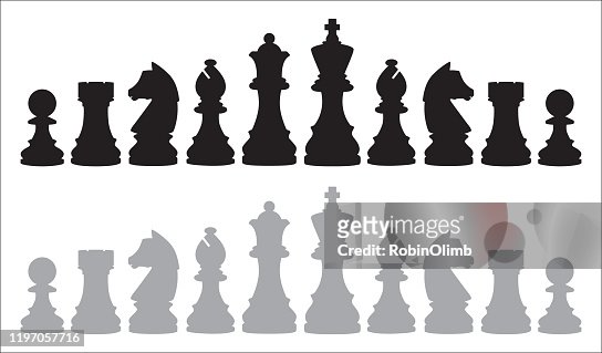 Horda Variante Xadrez Ilustração Uma Variante Assimétrica Xadrez Com Lado  fotos, imagens de © katerynakon #616648616