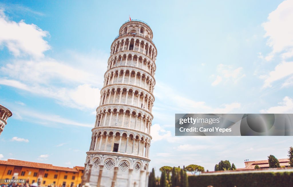 Leaning tower of Pisa