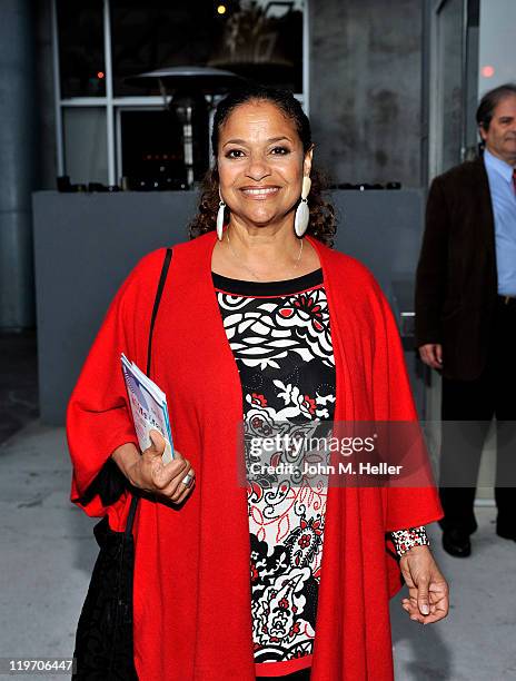 Actress/choreographer/director Debbie Allen attends the opening night of "It Must Be Him" at the Edgemar Center For The Arts on July 23, 2011 in...