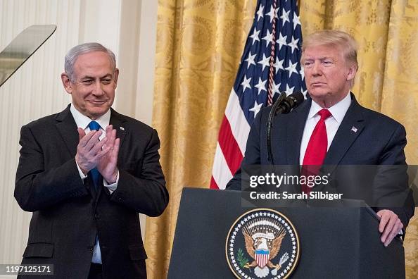 President Trump Meets With Israeli PM Netanyahu At The White House President Trump Meets With Israeli PM Netanyahu At The White House