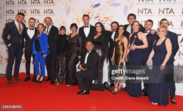 Cast members including Jurell Carter, Matthew Wolfenden, Natalie J. Robb, Jonny McPherson, Bhasker Patel, Lisa Riley, Rebecca Sarker, Mark Charnock,...