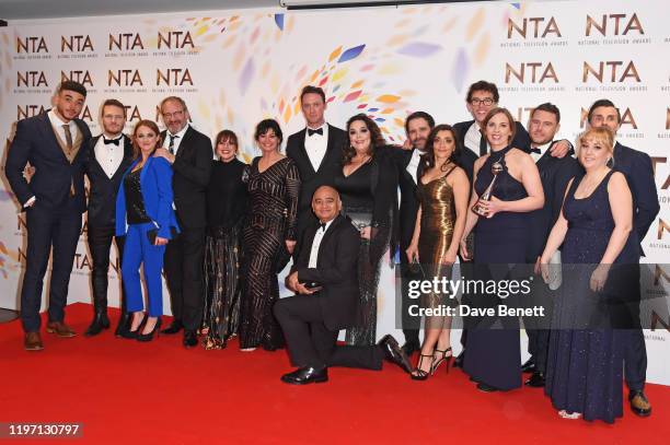 Cast members including Jurell Carter, Matthew Wolfenden, Natalie J. Robb, Jonny McPherson, Bhasker Patel, Lisa Riley, Rebecca Sarker, Mark Charnock,...