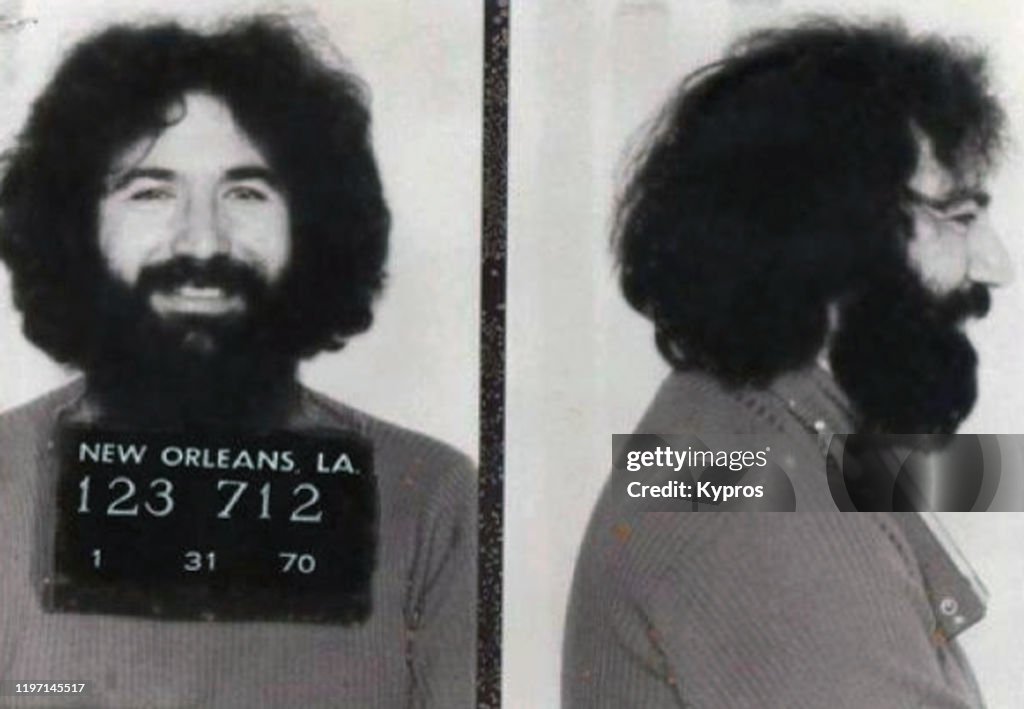 Jerry Garcia Mug Shot