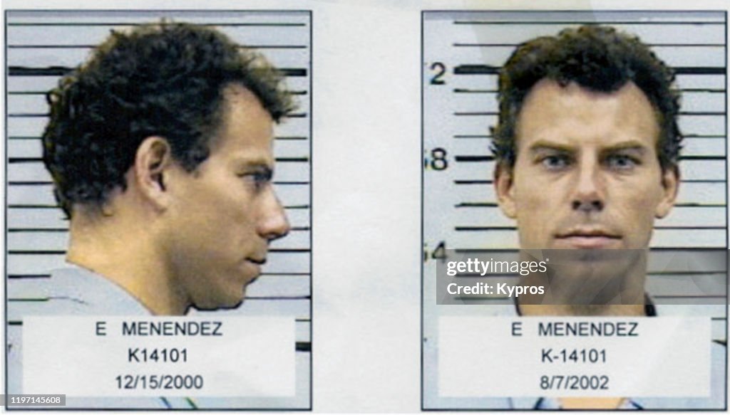 Erik Menendez Mug Shot