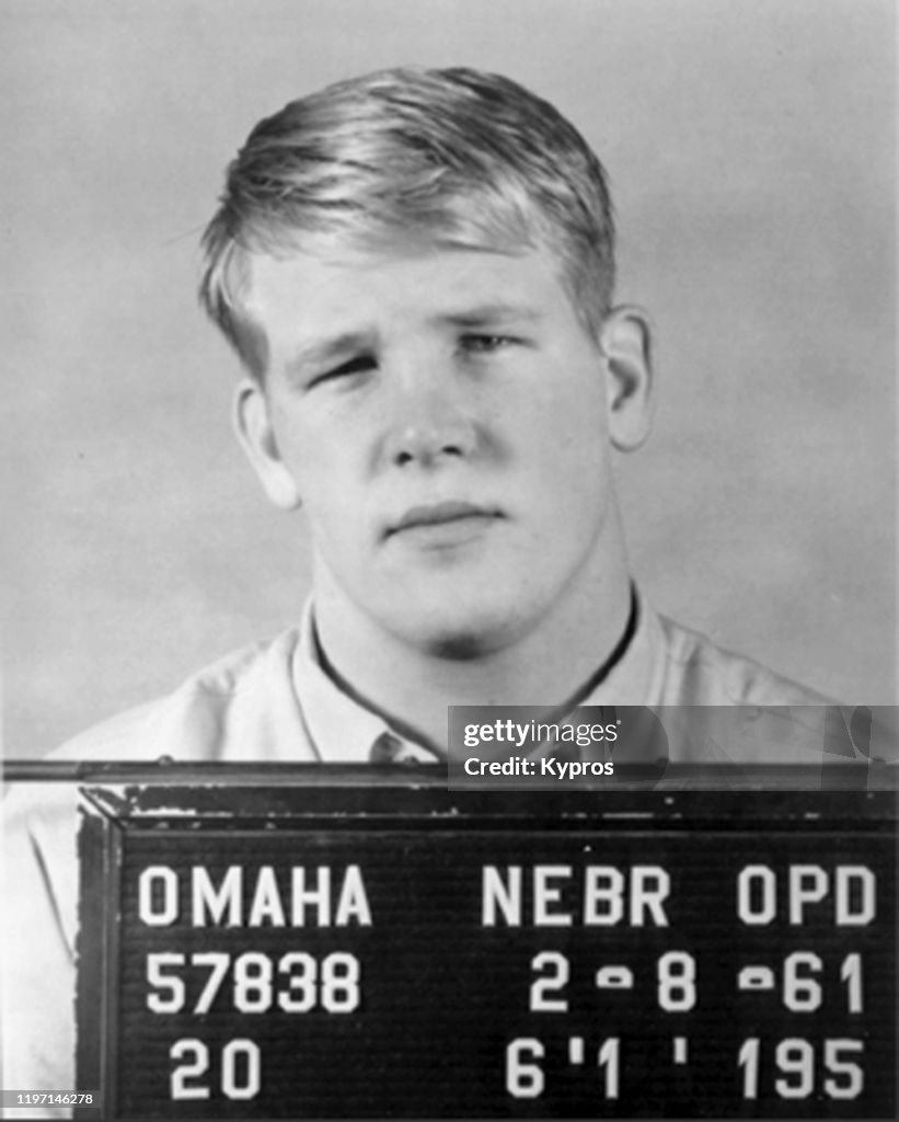 A mug shot of American actor Nick Nolte, following his arrest in ...