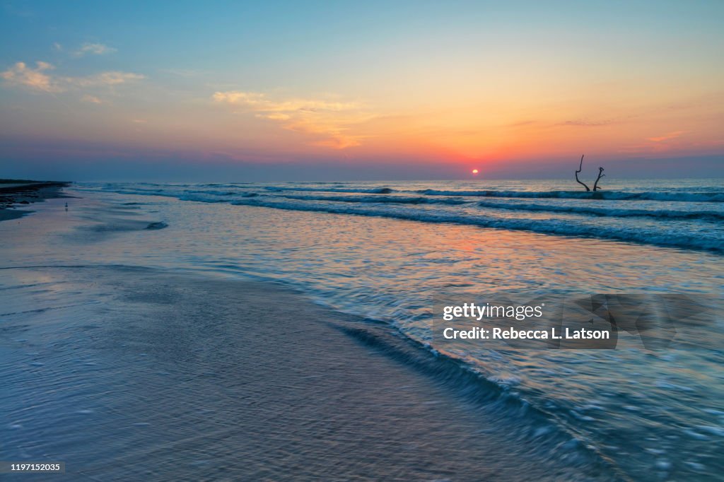 The Rosy Glow Of Sunrise