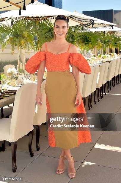 Elizabeth Chambers attends Academy Museum of Motion Pictures Luminaries Luncheon Supported by JP Morgan Chase & Co at Academy Museum of Motion...