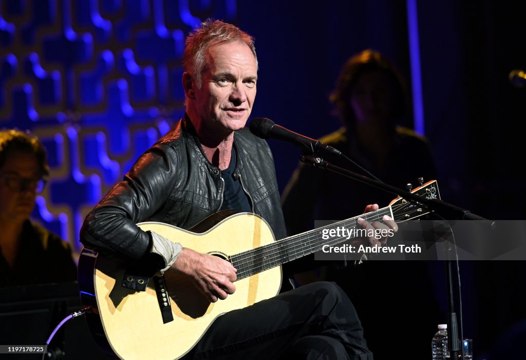 IHeartRadio LIVE With Sting At The iHeartRadio Theater Los Angeles