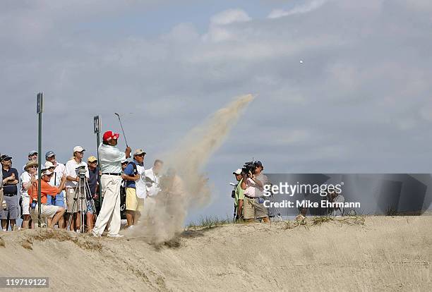 Eduardo Romero during the final round of the Sr PGA Championship being held at the Ocean Course at Kiawah Island Resort in Kiawah Is, SC on May 27,...