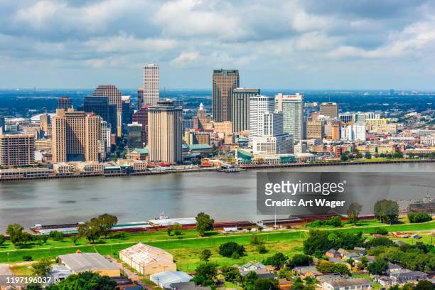 new orleans skyline - new orleans stock pictures, royalty-free photos & images