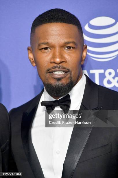 Jamie Foxx attends the 31st Annual Palm Springs International Film Festival Film Awards Gala at Palm Springs Convention Center on January 02, 2020 in...