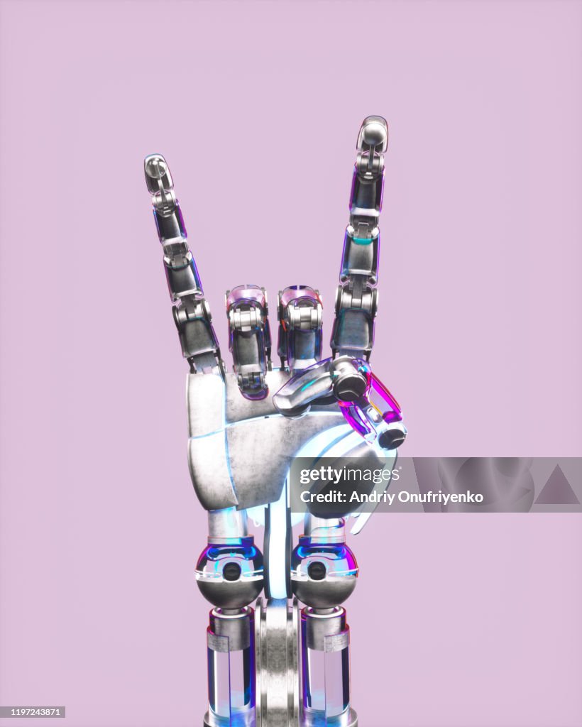 AI Robot's hand